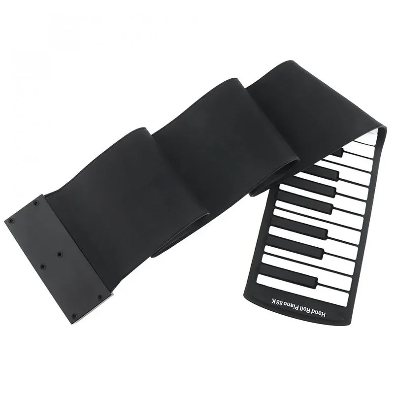 

Flexible Children's Folding Piano Keyboard Portable Piano Flexible 88 Keys Midi Professional Elektroniset Urut Musical Keyboard