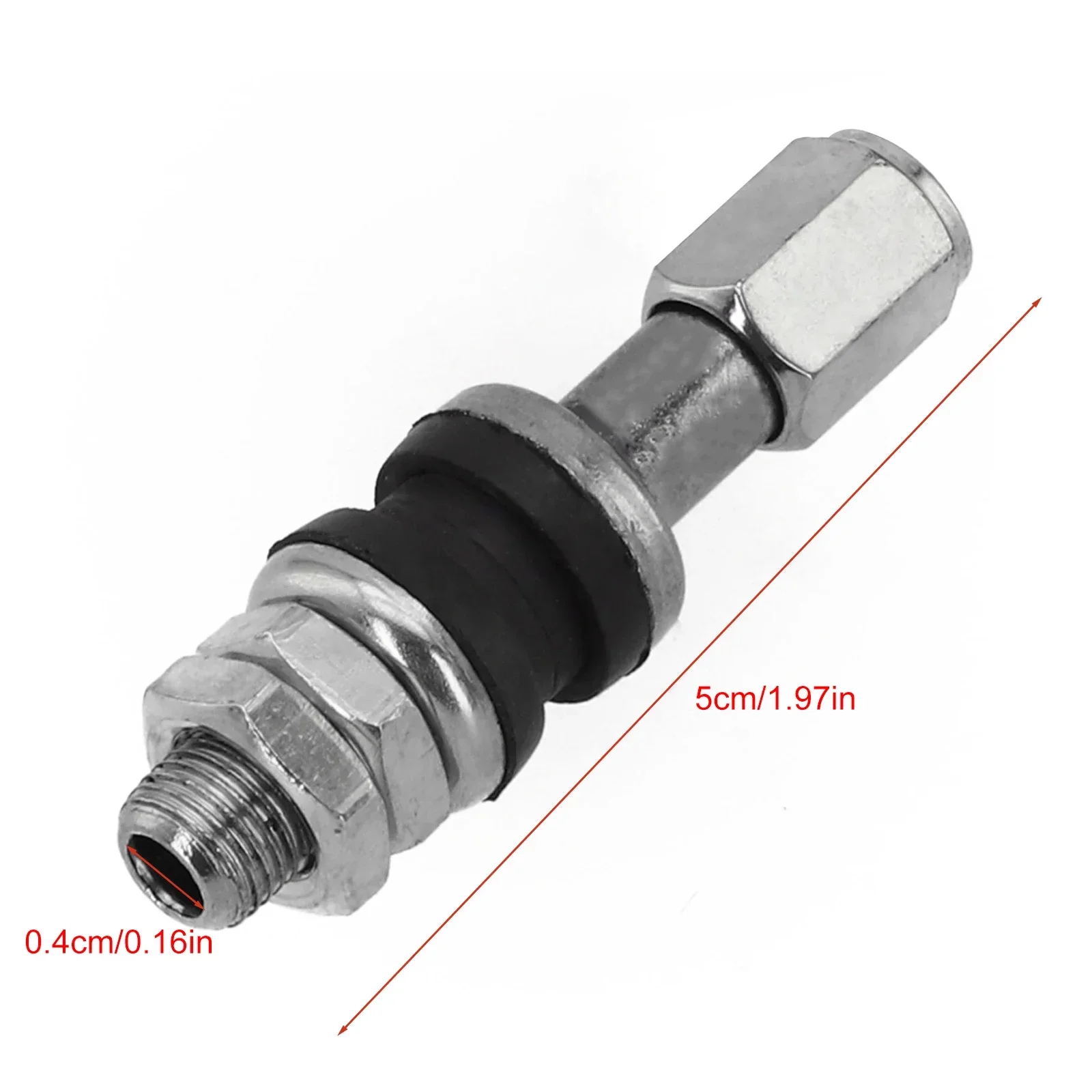 Tire Valve Stems 4Pcs/set TR48e Bolt Screw On Metal High Pressure
