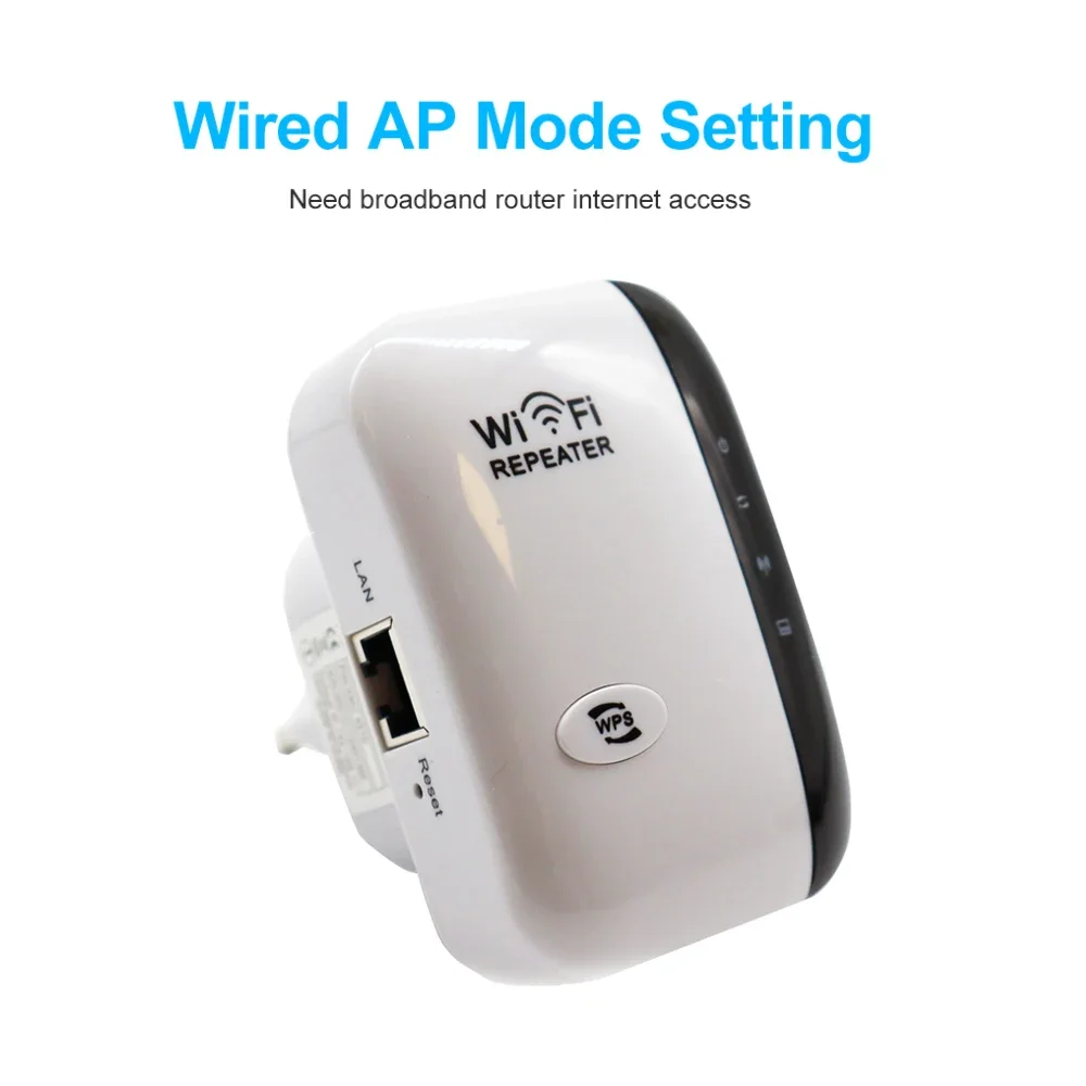 WiFi Repeater WPS Router 300Mbps Wireless WIFI Repeater WiFi Extender Amplifier WiFi Booster Repetidor Wi Fi Signal Repeater Access Point AP
