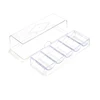 1Pc Acrylic Poker Chip Box Exquisite Transparent Storage Container With Lid Coin Collection Box For Mahjong Chess Room 3
