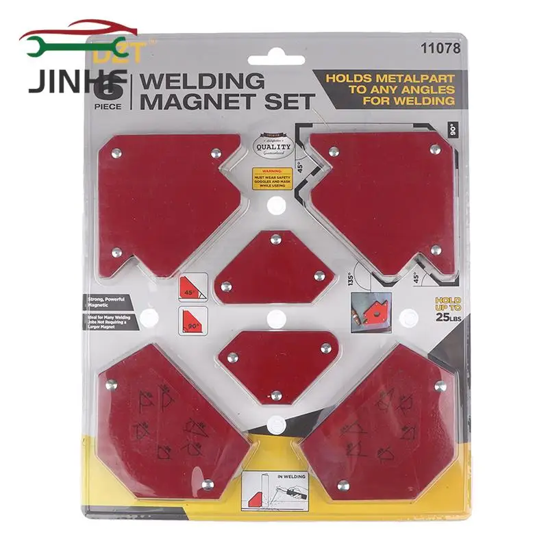 6Pcs/Set New Triangle Welding Holder Set Welding Positioner