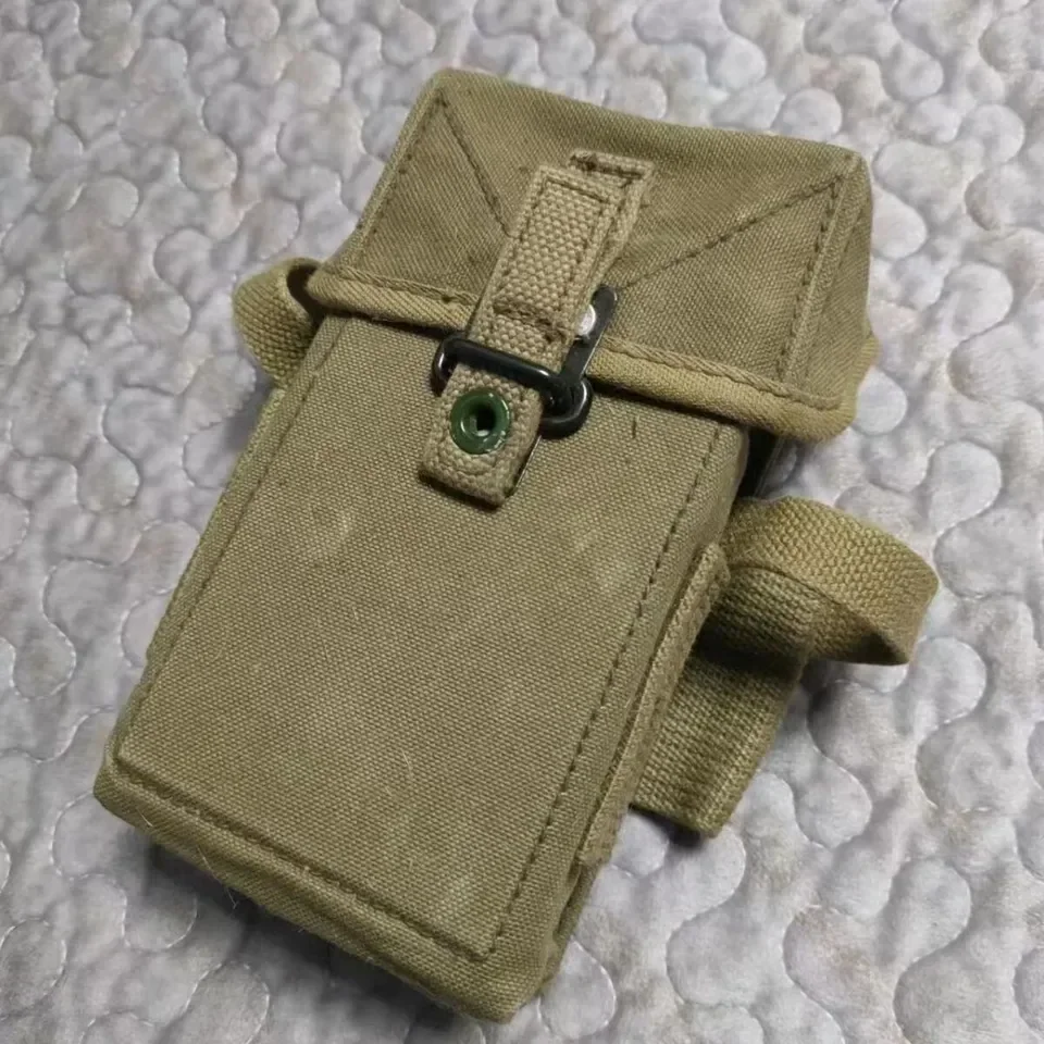 tomwang2012.GENUINE ORIGINAL Surplus Vietnam Era US M1956 Ammo Pouch Magazine Pack Mag