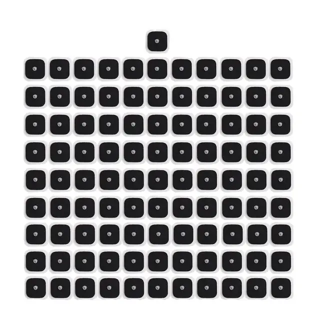50/100pcs4x4cm EMS TENS Electrode Pads Gel for Acupuncture Physiotherapy Massage Device Pulse Muscle Stimulator Massager Sticker 50/100pcs4x4cm EMS TENS Electrode Pads Gel for Acupuncture Physiotherapy Massage Device Pulse Muscle Stimulator Massager Sticker