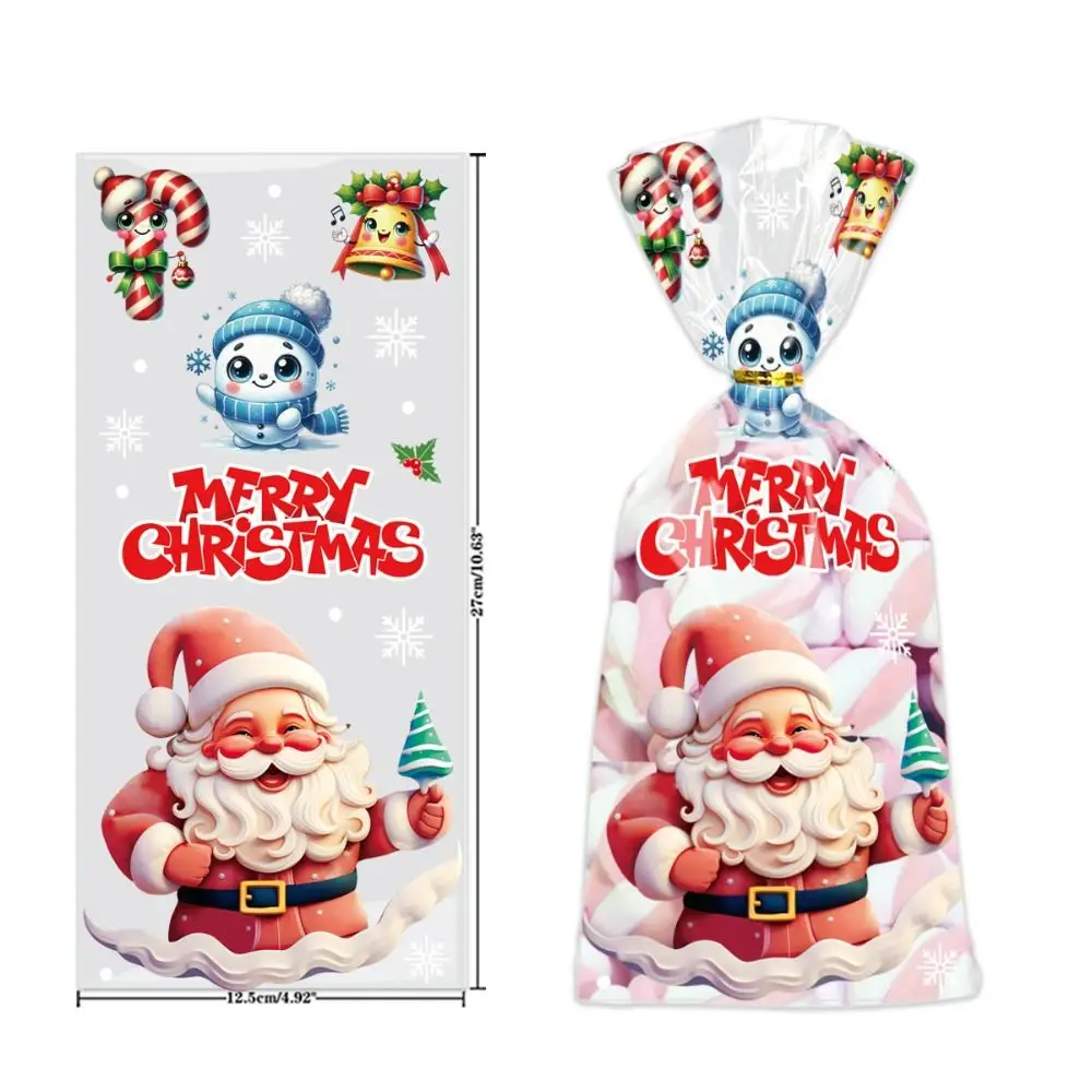 Plastic Christmas Party Supply Bags for Gift Packaging