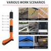Mini Handheld Powerful Nailing Machine Set Multipurpose 4 Levels Power Control Low Noise Manual Nailer Tool Kit for Woodworking 3