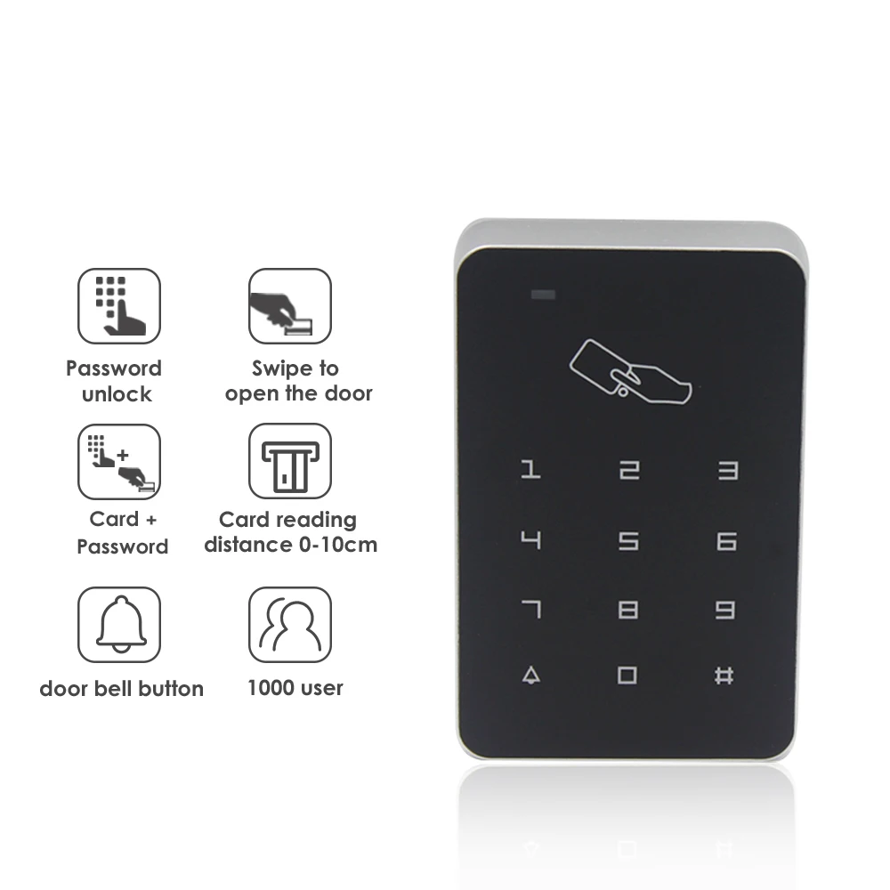 

Система контроля доступа RFID с цифровой клавиатурой, 125 кГц