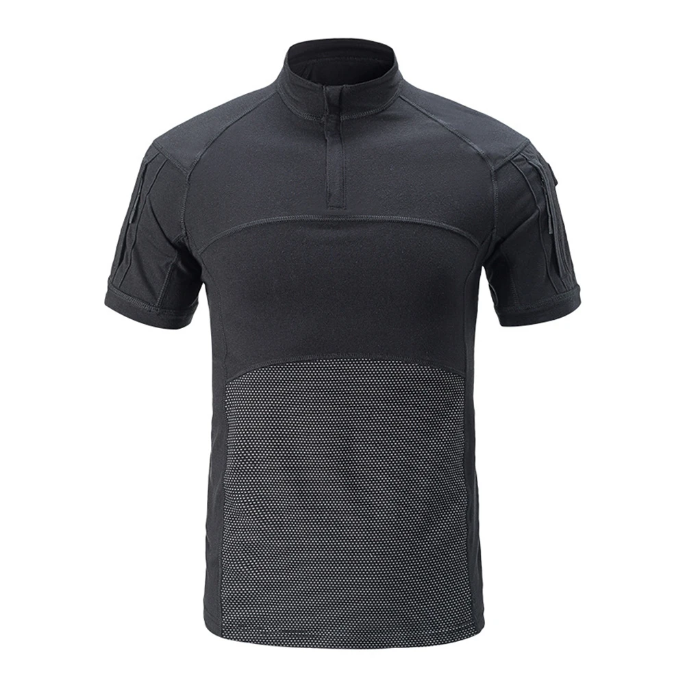 Men's Tactical Camo Short Sleeve Shirt