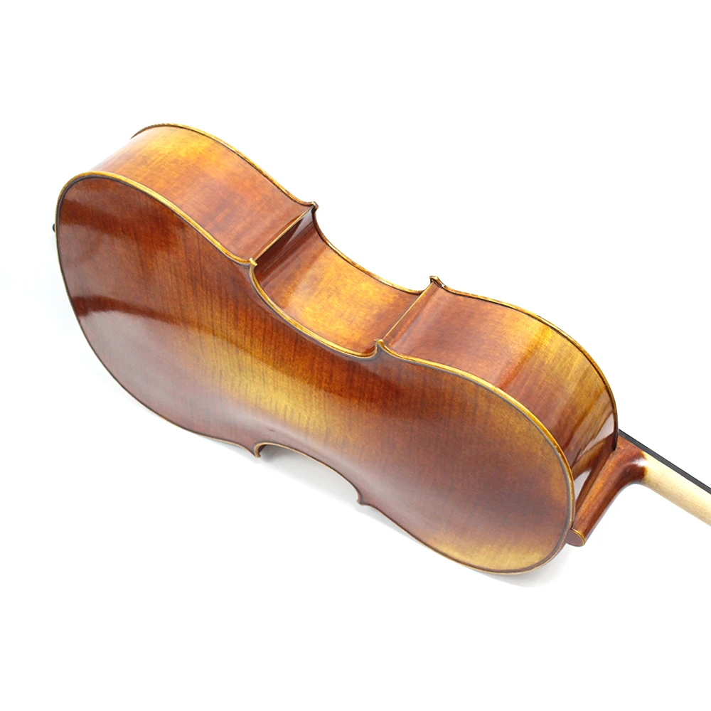Tongling Professional Oil Varnish Handmade European Flame 4/4 Cello