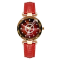Red leather