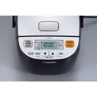 Zojirushi NL-BAC05SB Micom Rice Cooker & Warmer, Silver Black 2