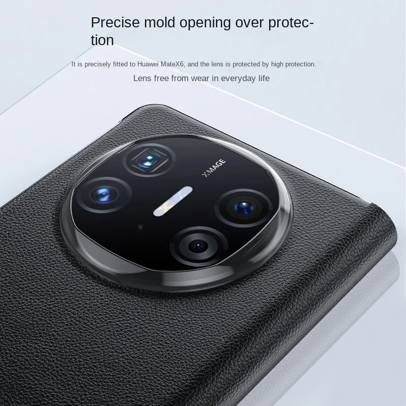 Elegant Leather Smart Hibernation Holster with Window Display and Bracket Holder