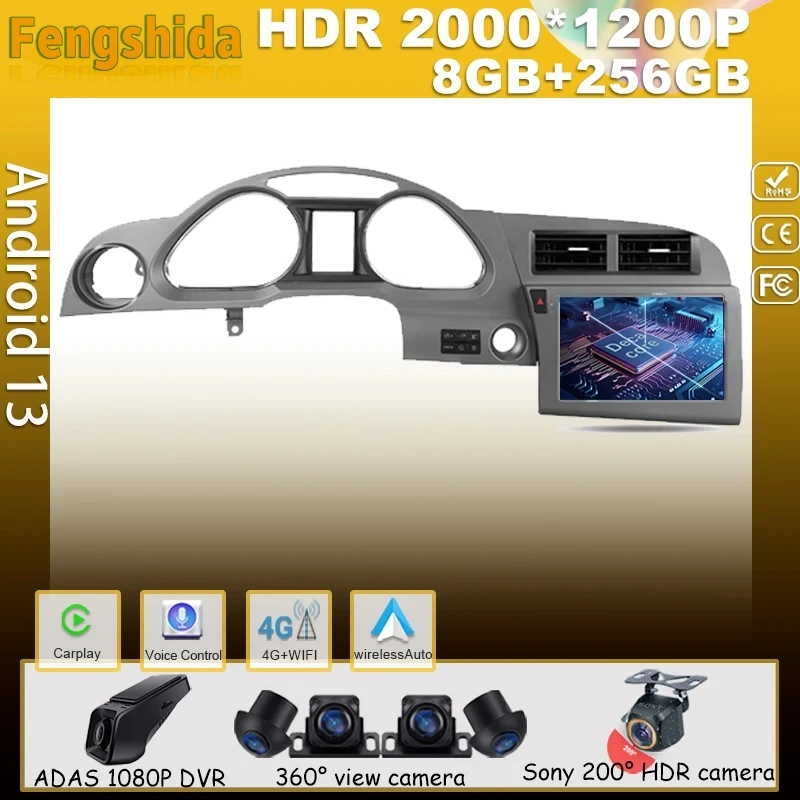 

Android For Audi A6 C6 2004 - 2011 S6 3 2006 - 2011 RS6 2 2007 - 2012 Auto Radio Multimedia No 2din Player Screen Stereo Carplay