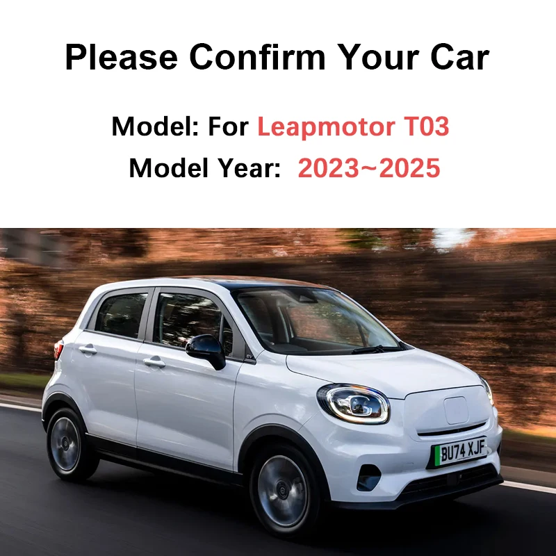 Leapmotor T03 2023 2024 2025 자동차 Dashmat 대시 보드 커버 대시 매트 SunShade 보호 패드 쿠션 카펫 자동차 액세서리