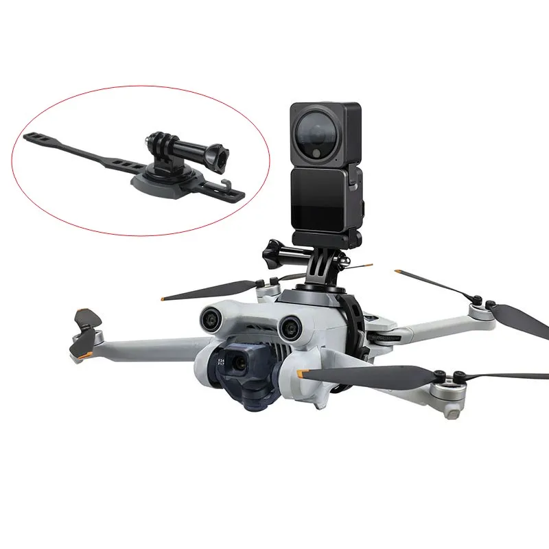 

Кронштейн для экшн-камеры gopro /insta360/osmo Action 3 2, фиксированный ремешок для Dji mini 3pro/mavic mini 2 /mini SE /mini Drone
