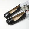 41-43Tabi Ninja Shoes Woman Microfiber Leather Comfy Flats Split Toe Slippers Soft Bottom Loafers Brief Ladies Trotter Moccasins 2
