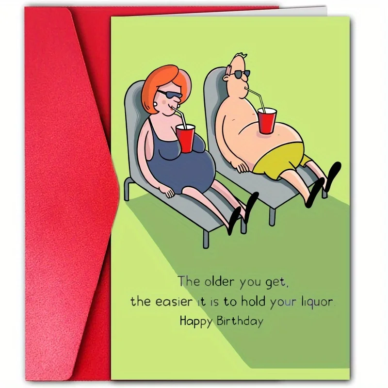 1pc-funny-birthday-card-interesting-card-creative-and-cute-pattern-card