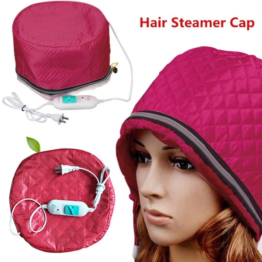 Thermo-Cap For Hair Gorro Termico Para Cabello Tratamiento Hair Steamer Cap Nurse Cap Household Hat Care EU Plug