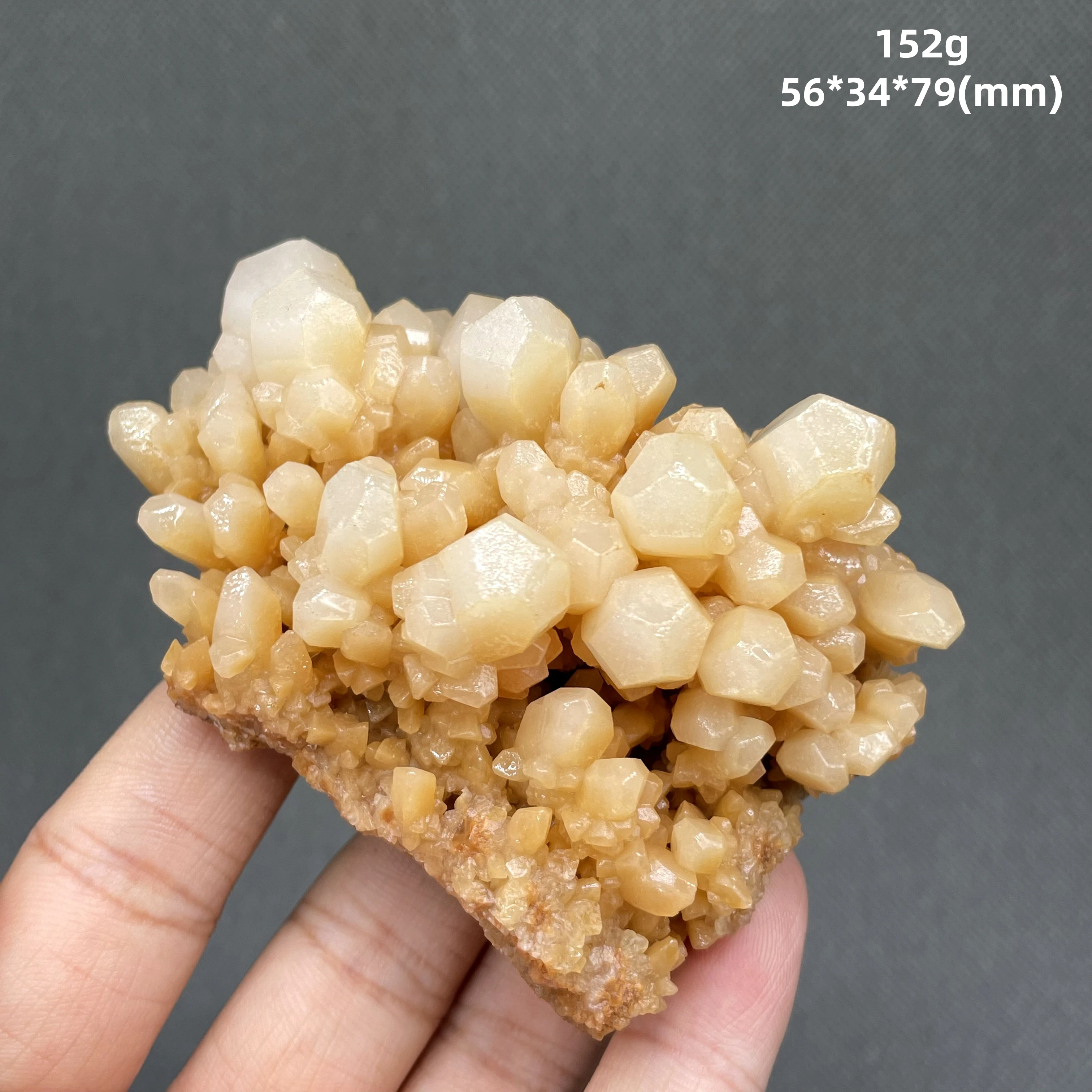 Natural calcite mineral  specimen + healing quartz crystals and stones rock gemstone 5