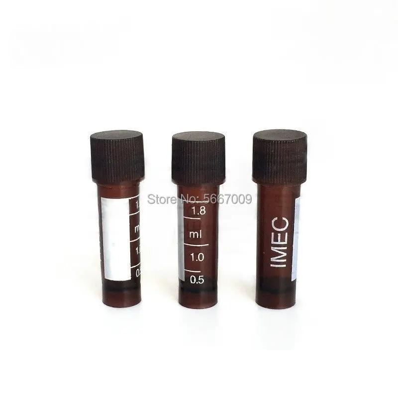

50/100/200/300/500/1000PCS Scaled 1.8ml Lab Using Amber Plastic Freezing Tube
