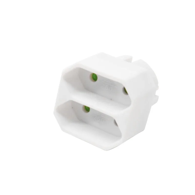 2PCS  ȯ ÷ 2Pin 4.8mm ÷  4.0mm 2  EU   й  ÷ 16A 250V þƾ
