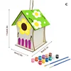 DIY Birdhouse Kit Interesting Easy To Assemble Painting DIY Painting House Decorations The Christmas Gifts For Kids 1