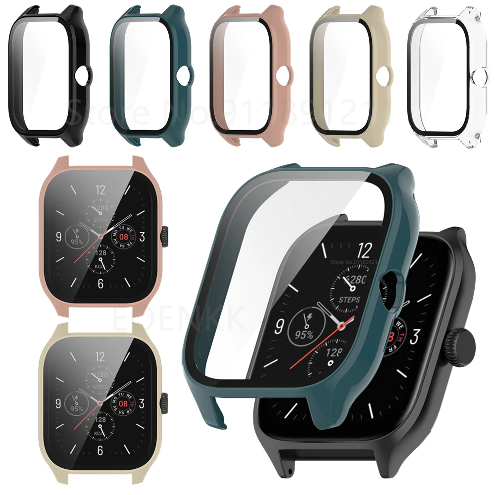 Protector de pantalla compatible con fundas Amazfit GTS 4 no para