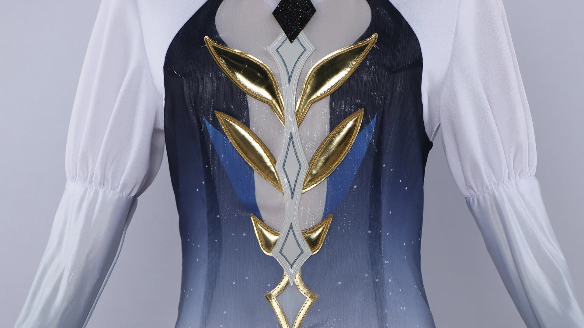 Genshin Impact Furina (Focalors) Hydro Archon Cosplay Costume for Women (Unofficial)