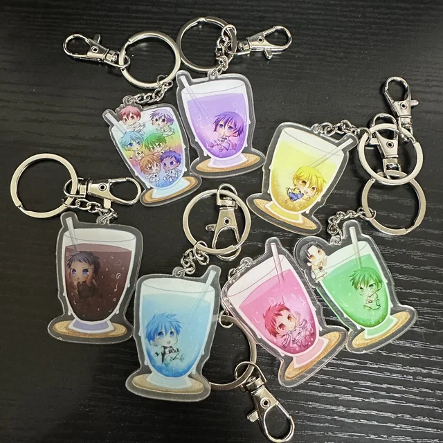 [알리익스프레스] 쿠로코의 농구 팬 필수 : 아카시, 아오미네, 무라사키바라의 매력적인 키체인