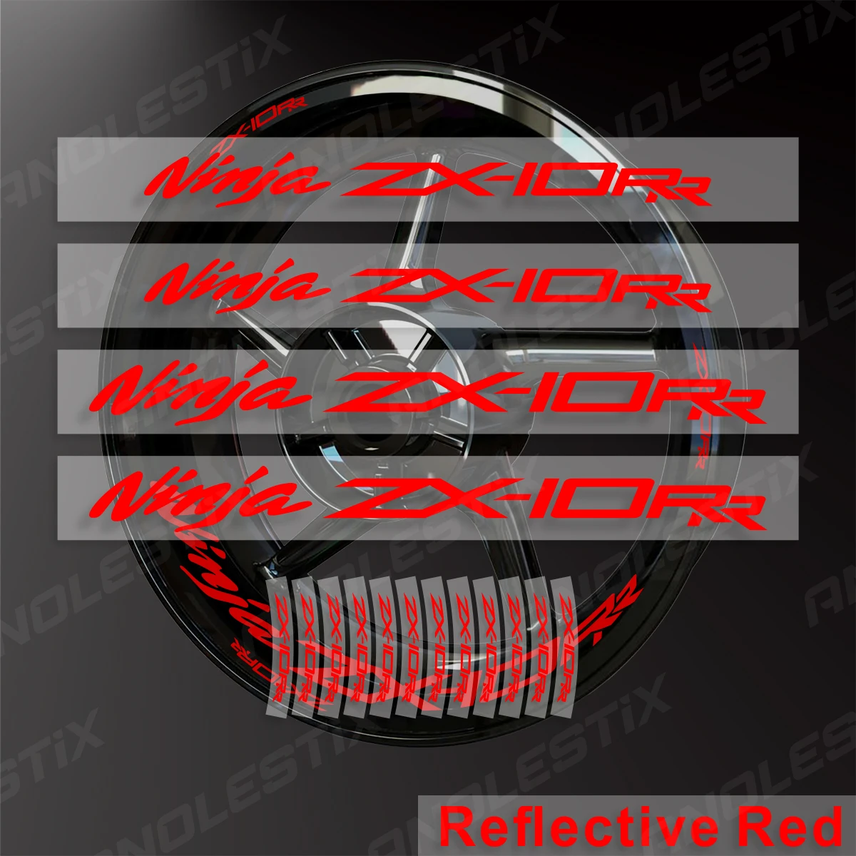 AnoleStix   ݻ ƼĿ  Į  Ʈ , ͻŰ  ZX 10RR ZX-10RR 2019 2020 2021 2022