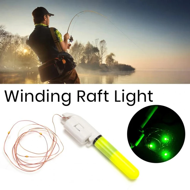 Fishing Rod Luminous Light Waterproof Rod Luminous Stick Battery-operated  Fishing Pole Glow Stick LED Light Fishing Supplies - AliExpress