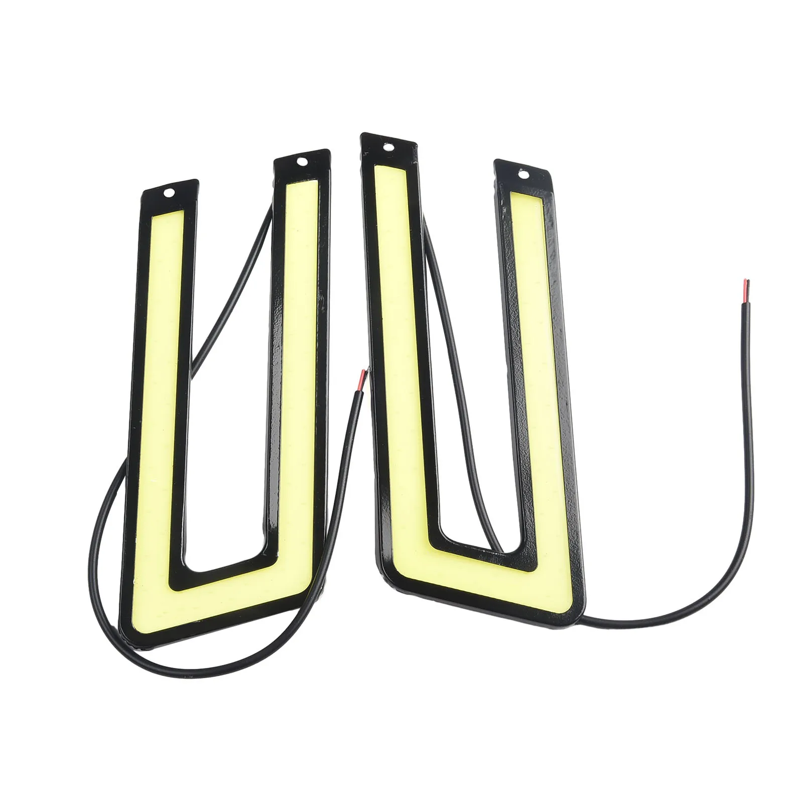 

Parts Running Lights Universal Vehicle Waterproof White 1 Pair Accessories COB DC 12 V Daytime Driving Fog Lamp