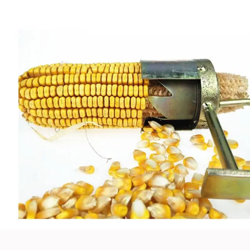 Heavy Duty Corn Sheller Hand Crank Corn Thresher Stripping Machine Stripper Tool 