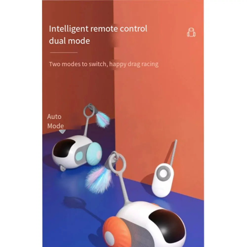 Title 3, Electric Smart Cat Toy, Indoor Remote Control, ...