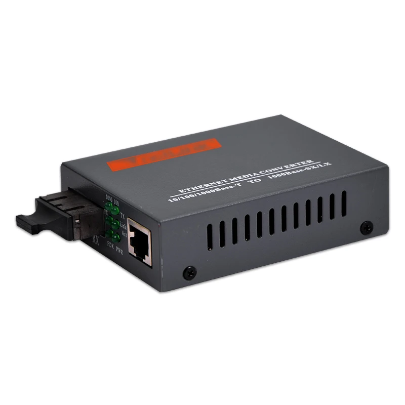 HTB-GM-03 Multimode Dual Fiber Media Converter 10/100/1000M 2KM Fiber Transceiver wi fi маршрутизатор 1200mbps 1000m dual band n3 netis