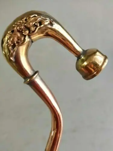 Old Chinese brass copper handmade pipe Smoking tools
