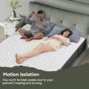 10 Inch Queen Memory Foam Mattress, Cooling Charcoal Mattress in a Box, Medium Firm for Back Pain Relief, Comfort and Support 6