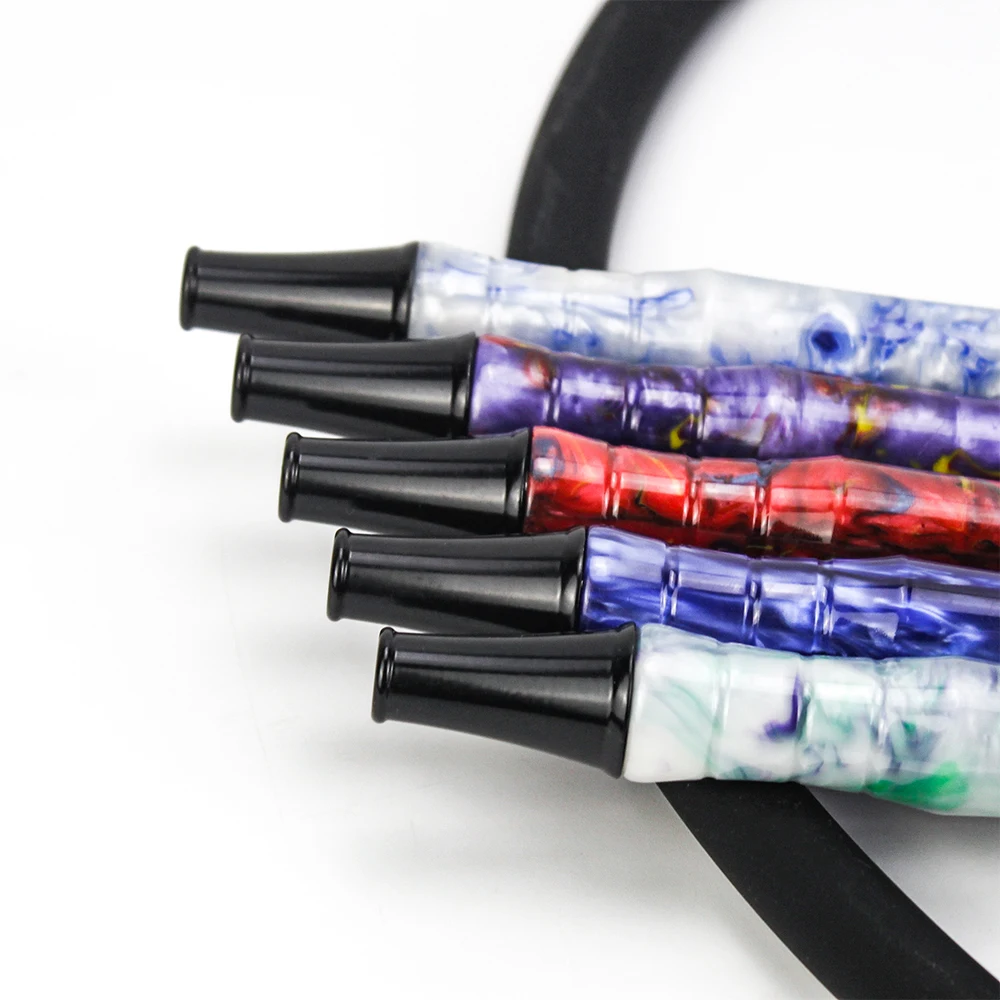 9.64Inch Resin Hookah handle Cachimbas Chicha Shisha Stem Narguile Smoking Water pipe Hookah Handle Accessories 5