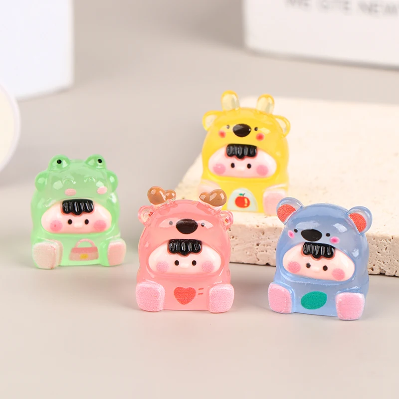 

DIY Cream Gel Jewelry Handcrafted Accessories Car Decoration Gifts Luminous Mini Cute Pet Good Luck Creative Ornament