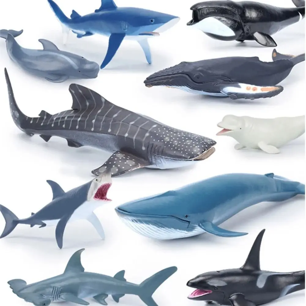 Ocean Adventure Marine Life Figurine Set - Educational Sea Animal Toys