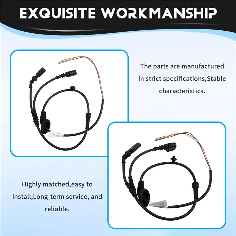 VW 골프 6 1K0927903B 1K0927903R용 Sp-Car 전면 좌측 속도 센서 배선 하네스