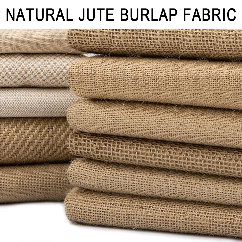 24″ Wide 100 Yards 100% Natural Jute Upholstery Burlap Roll – Sedona Designz