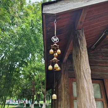 Double Metal Bell Wind Chime 1