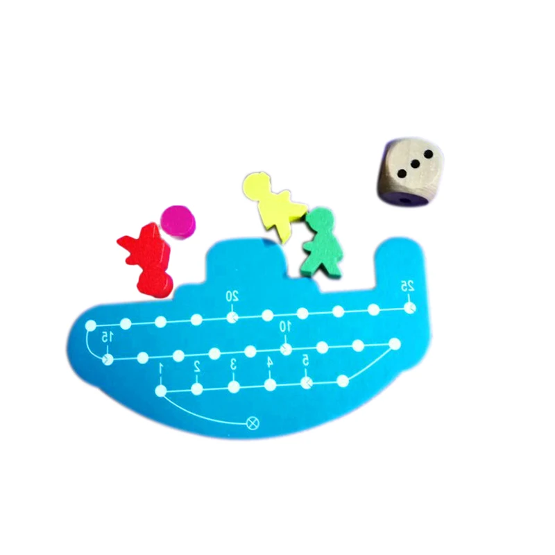 Настольная игра Deep Sea Adventure, 2-6 игроков, семейная версия, лучший подарок для детей, забавная английская игра