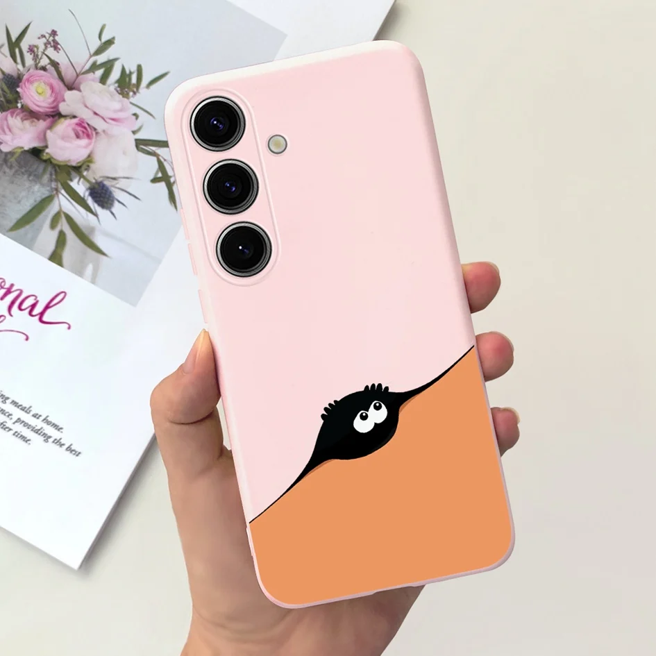 Lovely Yellow Duck Astronaut Matte Silicone Soft Phone Case
