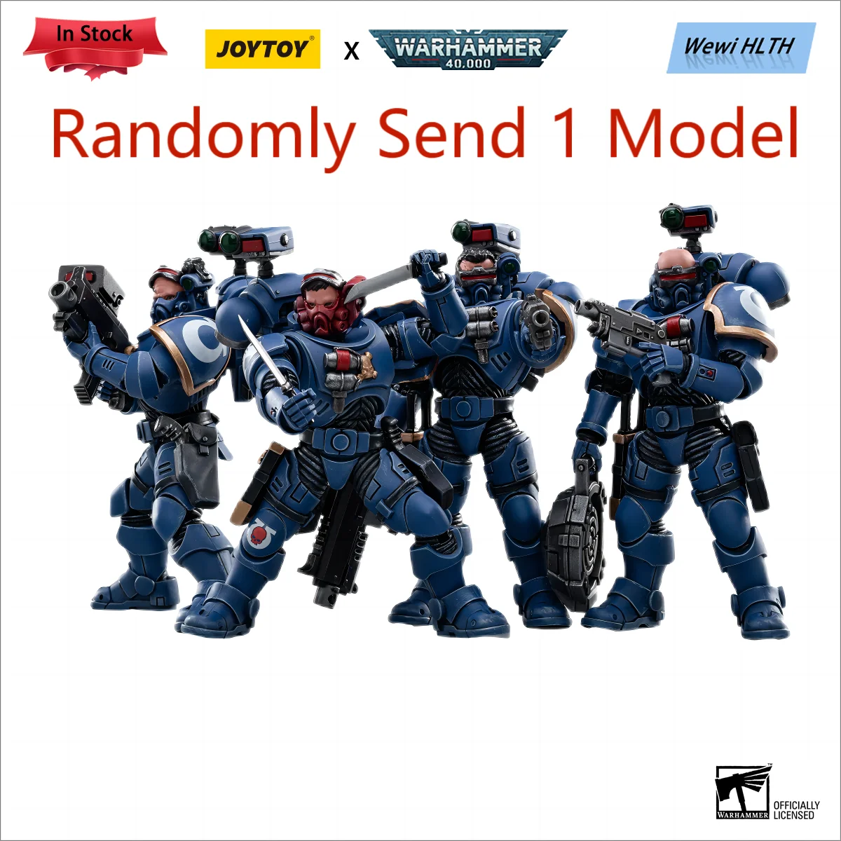 

Экшн-фигурки JOYTOY 1/18 аниме Warhammer 40k, коллекционные модели ультрамаринов неизлечителей 12 см, отправка 1 модели в случайном порядке, бесплатная доставка