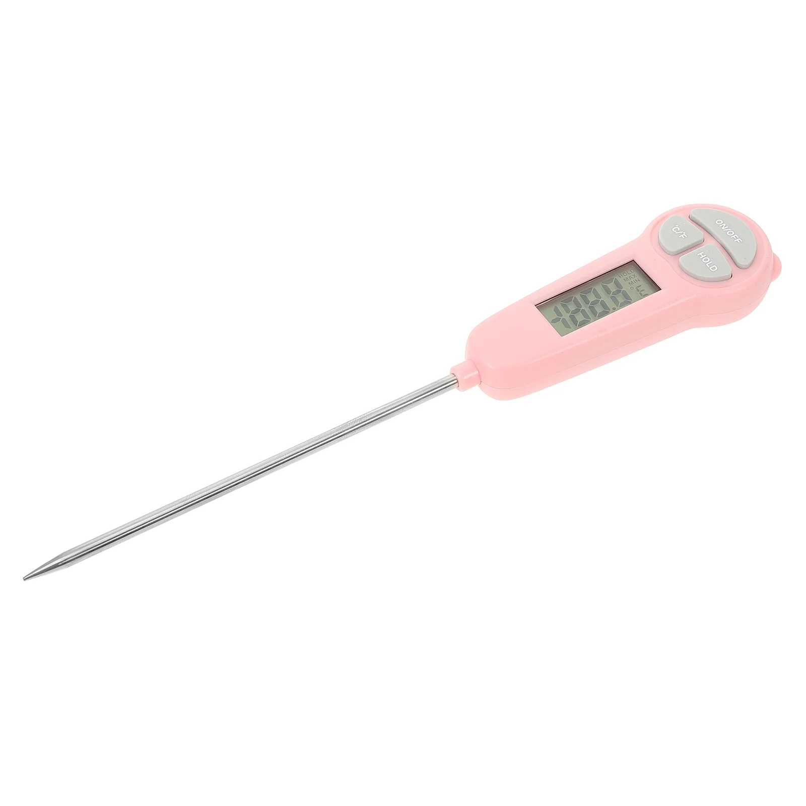 

Digital Meat Thermometer Food Cooking Waterproof Instant Read Meat Temp Guide Kitchen Gadgets Pink