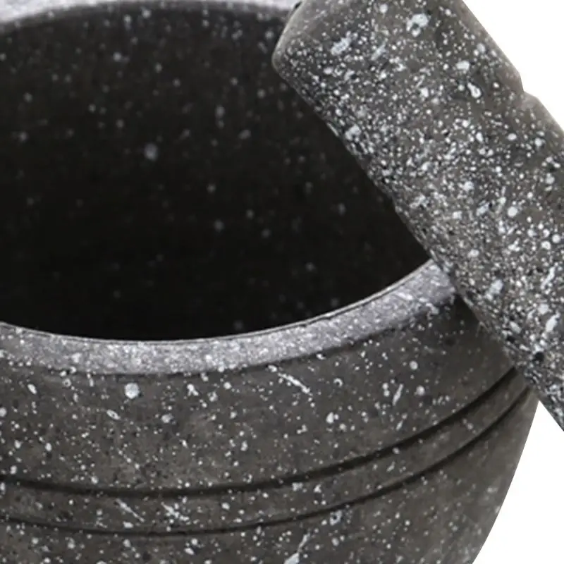 

New Mixing Grinding Crusher Bowl Restaurant Kitchen Gadget Herb Garlic Accessories
