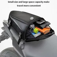 Sac de siège arrière de moto étanche, sac à bandoulière multifonction, sac arrière de moto pour Harley BMW Honda Motocross 5