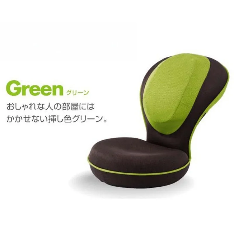 Japanese Style Tatami Floor Seat Zaisu Chair Folding Floor Cushion Yoga Stretch Egg Chair For Living Room Furniture