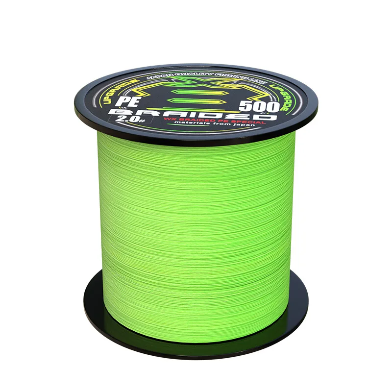 300m 500m X8 Upgrade Braided Fishing Line 14lb80lb Green Sinking Type